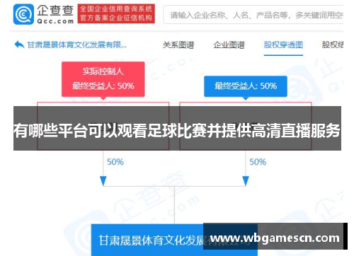 有哪些平台可以观看足球比赛并提供高清直播服务